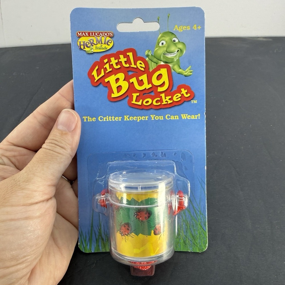 Little Bug Locket Ladybug Critter Keeper Necklace Max Lucado Hermie Friends NIP